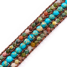 Load image into Gallery viewer, Bohemian Imperial Jasper Positivity Bracelet
