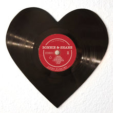 Load image into Gallery viewer, Vintage Vinyl Heart Art