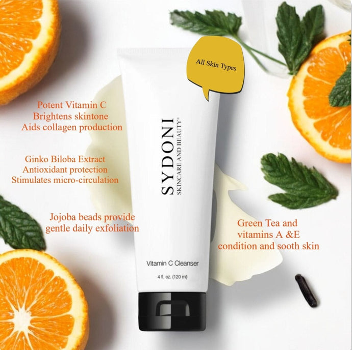 VITAMIN C CLEANSER with GREEN TEA and VITAMINS A, E 4 fl. oz.