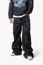 Load image into Gallery viewer, Void Baggy Cargo Denim - Washed Black