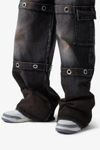 Load image into Gallery viewer, Void Baggy Ring Denim - Washed Black
