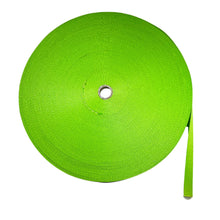 Load image into Gallery viewer, 1&quot; Safety Green Premium, Heavy Duty Webbing - 3,500 lb. MBS | SAFETY GREEN