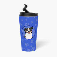 Load image into Gallery viewer, Australian Shepherd Black Tricolor #2  Stainless Steel 16 oz  Tumbler