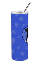 Load image into Gallery viewer, Australian Shepherd Black Tricolor #3  Stainless Steel 20 oz Skinny Tumbler