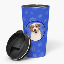 Load image into Gallery viewer, Australian Shepherd Red and White #1  Stainless Steel 16 oz  Tumbler