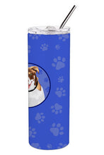 Load image into Gallery viewer, Australian Shepherd Red and White #2  Stainless Steel 20 oz Skinny Tumbler