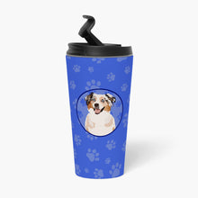 Load image into Gallery viewer, Australian Shepherd Red Merle Tricolor #2  Stainless Steel 16 oz  Tumbler