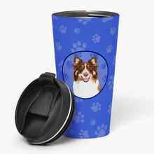 Load image into Gallery viewer, Australian Shepherd Red Tricolor #2  Stainless Steel 16 oz  Tumbler