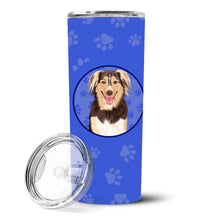 Load image into Gallery viewer, Australian Shepherd Red Tricolor #3  Stainless Steel 20 oz Skinny Tumbler