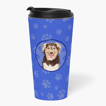 Load image into Gallery viewer, Australian Shepherd Red Tricolor #3  Stainless Steel 16 oz  Tumbler