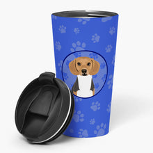 Load image into Gallery viewer, Beagle Tricolor #1  Stainless Steel 16 oz  Tumbler