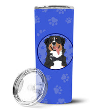 Load image into Gallery viewer, Bernese Mountain Dog #1  Stainless Steel 20 oz Skinny Tumbler