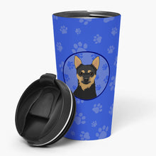 Load image into Gallery viewer, Chihuahua Black and Tan #1  Stainless Steel 16 oz  Tumbler