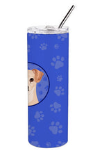 Load image into Gallery viewer, Chihuahua Cream  Stainless Steel 20 oz Skinny Tumbler