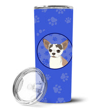 Load image into Gallery viewer, Chihuahua Merle  Stainless Steel 20 oz Skinny Tumbler
