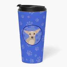 Load image into Gallery viewer, Chihuahua Silver  Stainless Steel 16 oz  Tumbler