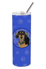 Load image into Gallery viewer, Chihuahua Black and Tan #4  Stainless Steel 20 oz Skinny Tumbler