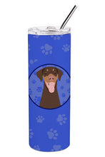 Load image into Gallery viewer, Doberman Pinscher Red and Rust Natural Ears #1  Stainless Steel 20 oz Skinny Tumbler