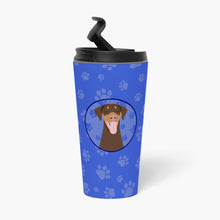 Load image into Gallery viewer, Doberman Pinscher Red and Rust Natural Ears #1  Stainless Steel 16 oz  Tumbler