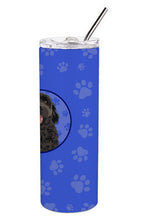 Load image into Gallery viewer, Doodle Black #1  Stainless Steel 20 oz Skinny Tumbler