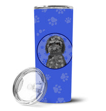 Load image into Gallery viewer, Doodle Black #2  Stainless Steel 20 oz Skinny Tumbler