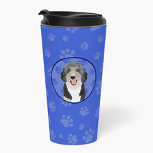 Load image into Gallery viewer, Doodle Black Tricolor #1  Stainless Steel 16 oz  Tumbler