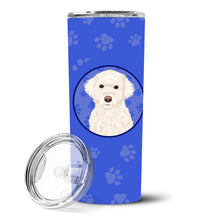 Load image into Gallery viewer, Doodle Cream #2  Stainless Steel 20 oz Skinny Tumbler