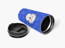 Load image into Gallery viewer, Doodle Cream #4  Stainless Steel 16 oz  Tumbler