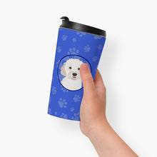 Load image into Gallery viewer, Doodle Cream #4  Stainless Steel 16 oz  Tumbler