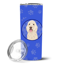 Load image into Gallery viewer, Doodle Cream #5  Stainless Steel 20 oz Skinny Tumbler