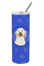 Load image into Gallery viewer, Doodle Cream #6  Stainless Steel 20 oz Skinny Tumbler