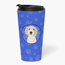 Load image into Gallery viewer, Doodle Cream #7  Stainless Steel 16 oz  Tumbler