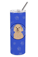Load image into Gallery viewer, Doodle Fawn #1  Stainless Steel 20 oz Skinny Tumbler