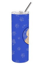 Load image into Gallery viewer, Doodle Fawn #2  Stainless Steel 20 oz Skinny Tumbler