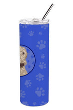 Load image into Gallery viewer, Doodle Fawn #4  Stainless Steel 20 oz Skinny Tumbler