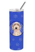 Load image into Gallery viewer, Doodle Fawn #5  Stainless Steel 20 oz Skinny Tumbler