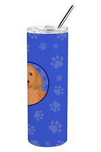 Load image into Gallery viewer, Doodle Red #1  Stainless Steel 20 oz Skinny Tumbler