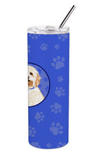 Load image into Gallery viewer, Doodle Red #2  Stainless Steel 20 oz Skinny Tumbler