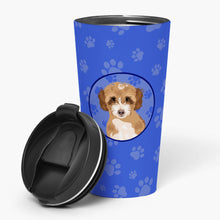 Load image into Gallery viewer, Doodle Tricolor #2  Stainless Steel 16 oz  Tumbler
