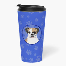 Load image into Gallery viewer, English Bulldog Tricolor #2  Stainless Steel 16 oz  Tumbler