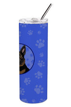 Load image into Gallery viewer, German Shepherd Bicolor  Stainless Steel 20 oz Skinny Tumbler