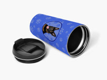 Load image into Gallery viewer, German Shepherd Bicolor  Stainless Steel 16 oz  Tumbler