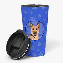 Load image into Gallery viewer, German Shepherd Black and Tan #1  Stainless Steel 16 oz  Tumbler