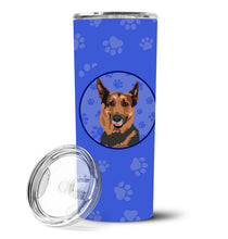 Load image into Gallery viewer, German Shepherd Red Sable  Stainless Steel 20 oz Skinny Tumbler
