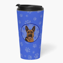 Load image into Gallery viewer, German Shepherd Black and Tan #2  Stainless Steel 16 oz  Tumbler
