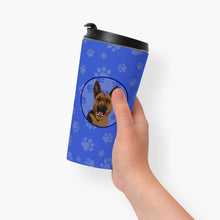Load image into Gallery viewer, German Shepherd Black and Tan #2  Stainless Steel 16 oz  Tumbler