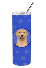 Load image into Gallery viewer, Golden Retriever Fawn #3  Stainless Steel 20 oz Skinny Tumbler