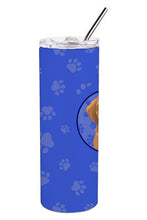 Load image into Gallery viewer, Golden Retriever Red #2  Stainless Steel 20 oz Skinny Tumbler