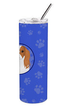 Load image into Gallery viewer, Cavalier King Charles Spaniel Blenheim #1  Stainless Steel 20 oz Skinny Tumbler
