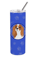 Load image into Gallery viewer, Cavalier King Charles Spaniel Blenheim #1  Stainless Steel 20 oz Skinny Tumbler